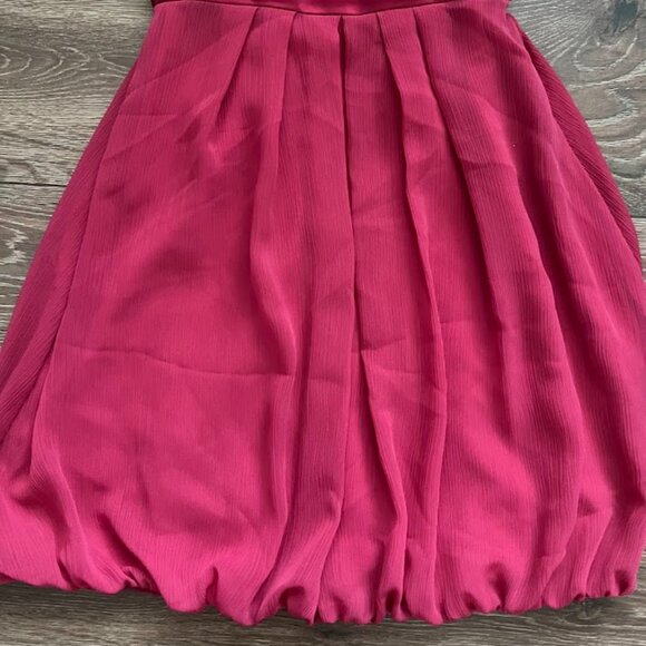 David's Bridal Junior Bridesmaid Flower Girl High Neck Sleeveless Dress Size 12 - Picture 5 of 11